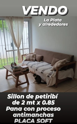 Sillón- Sofá 2m X 85. Trivento. Poco Uso. Vendo Por Mudanza 