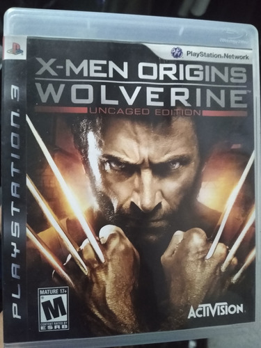 Wolverine Playstation 3 Ps3 Video Juego Físico Con Manual 