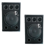 2 Bafles Parlante Woofer 10 Pulgadas +3tw Potencia 300w Cjf 