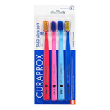 Escova Curaprox Dental 5460 Ultra Soft C/4 Unidades Sortidas