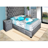 Box  Base De Cama Moderno King Size