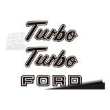 Calcos Kit Turbo De Ford F100 Xlt + Calco Porton