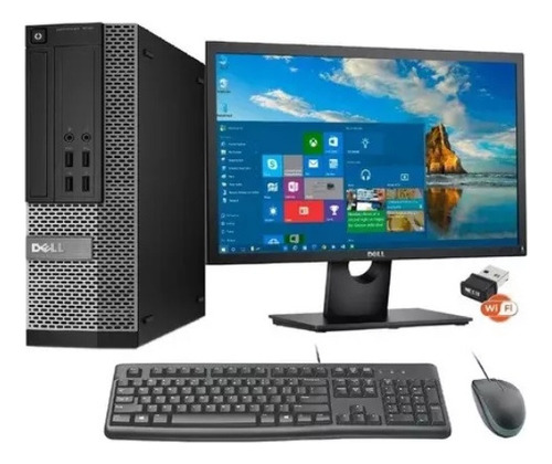  Dell Optiplex I7 4ta 16 Ram 480 Ssd Monitor 22 PuLG