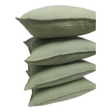 Pack X 5 Almohadones Tusor 40x40 Varios Colores