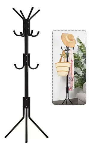 Perchero De Pie Colgador Ropa Accesorios 175cm Metalico