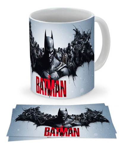 Mug Taza Batman Superheroe Dc Comic 003