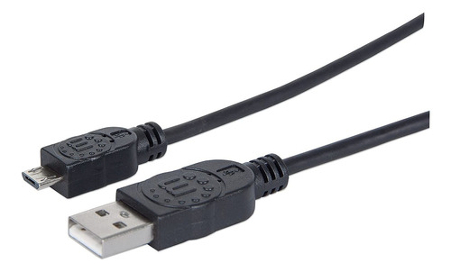 Cable De Cargador Micro Usb De 6 Pies De Largo Para Android