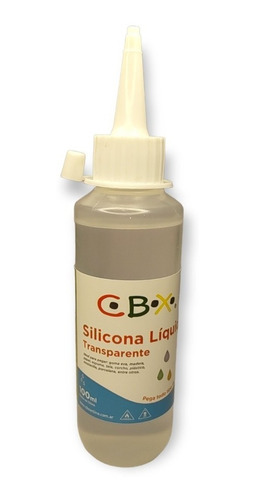 Silicona Liquida 100 Ml Pegamento Transparente Cbx