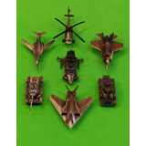 X1 Avión Aviones Tanque Guerra Cañon Metal Colección Sacapun