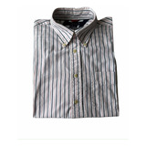 Camisa Tommy Hilfiger Hombre Manga Larga Talla M Cth258