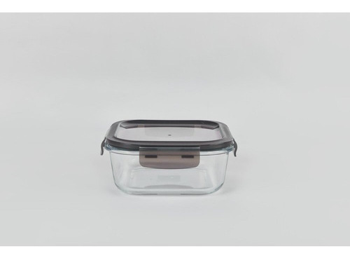 Pote Vidrio Hermetico Cuadrado Horno Frezzer Micro Grande Color Transparente 505