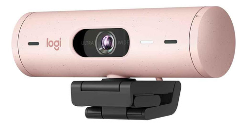 Webcam Full Hd Logitech Brio 500 - Rosa - 960-001418