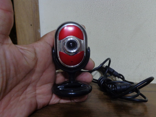 Webcam Usb Para Pc Video Live Funcionando - Usado
