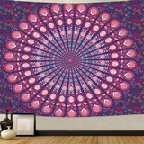 150 X 130 Cm Mandala Tapiz Para Colgar En La Pared, Manta De