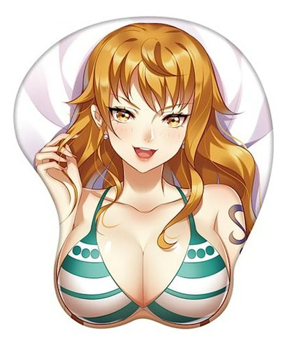 Mouse Pad Anime Girl Con Soporte De Gel Para La Muñeca 3d