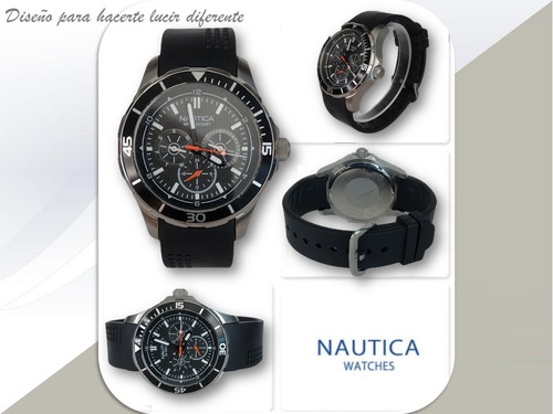 Reloj Nautica Hombre Nst 10 Multifunción Nai13523g