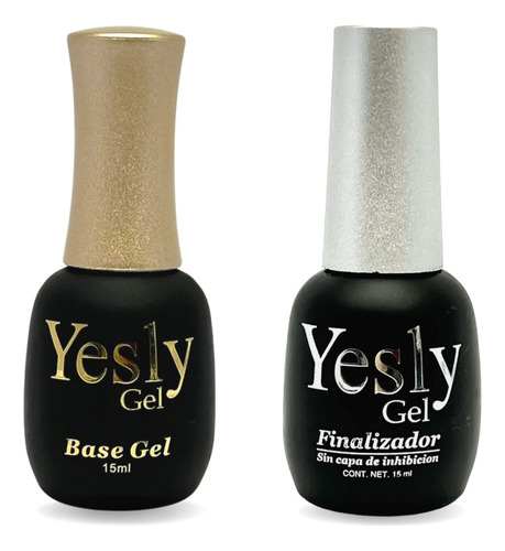 Kit 2 Gel Semipermanente Yesly  Base Prime Y Top Coat