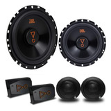 Kit Par Alto Falante 6 Pol Jbl 2 Vias 160w Coaxial 4 Ohms