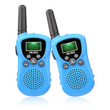 Walkie Talkie Lcd Para Acampar Con Pantalla De Linterna Para