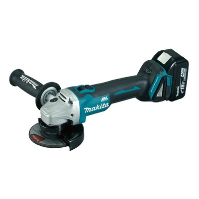Mini Esmeriladora Inalámbrica Brushless 4-1\u002F2 Makita Dga456 Color Turquesa | Meses sin interés