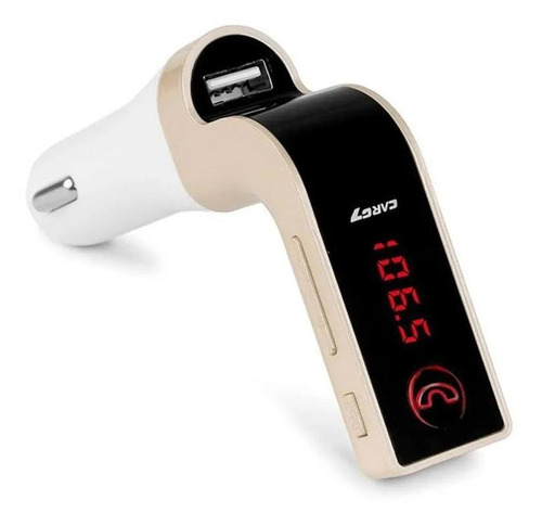 Transmissor Veicular Com Bluetooth Fm Mp3 Usb E Pendrive