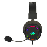 Headset Gamer Redragon Zeus X H510-rgb Preto Com Luz Rgb Led