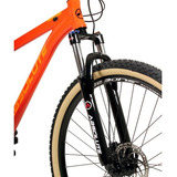 Bike Mtb 29 Absolute 12v Freios Hidráulicos Suspensão Trava Cor Laranja/laranja - Nero Tamanho Do Quadro 19