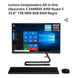 Computadora Lenovo All In On Ideacentre Ryzen 3 4300u