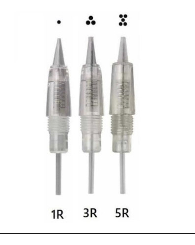 10 Cartuchos Dermografo Charmant De 8mm 1r, 3r O 5r