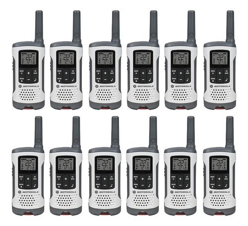 12x Handy Motorola Walkie Talkie T260tp Trio Ivox/vox 40km