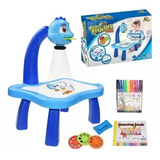 Mesa Projetor Infantil Desenho Educativa Lousa Menino Menina