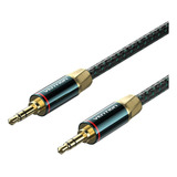 Cable De Audio Aux Jack 3.5mm Macho A Macho 0.5m Vention