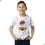 Camisa Infantil Youtuber Natan Por Ai Jogos Video Skate Game