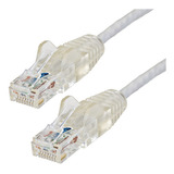 Startech - Cable 30cm Red Ethernet Cat6 Sin Enganches Snagle