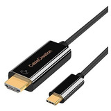 Cable Adaptador Usb C A Hdmi 4k Cablecreation 0.9 Mt Negro