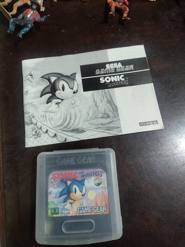 Cartucho Game Gear Sega Sonic The Hedgehog Japonês 