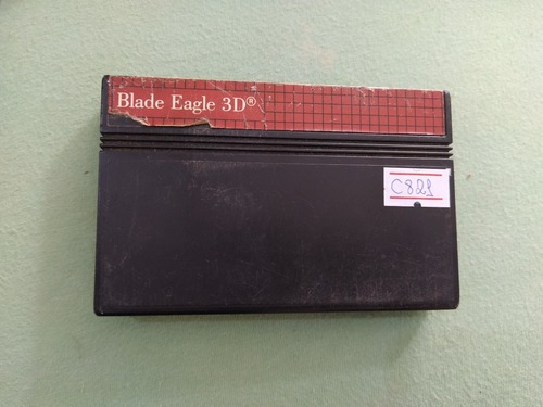 Jogo Blade Eagle 3d Master System Chip Original C821