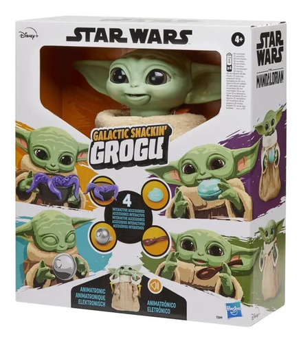 Figura Grogu Baby Yoda Animatronico Star Wars Galactic 