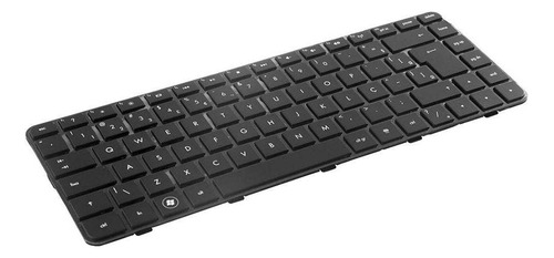 Teclado Para Notebook Hp Pavilion Dm4-1160us Preto Com Ç