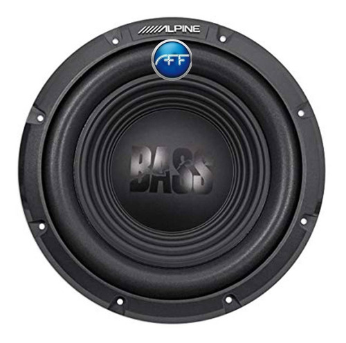 Alpine Bass W10s4 Subwoofer  250w  Rms En Aff Audio