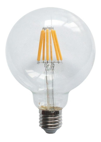 Foco Led Vintage Lampara Filamento Globo Dim 8w = 75w