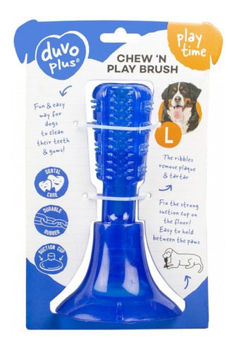 Juguete Dental Brush Fix Para Perros Med Y Gde. De 18.5 Cms