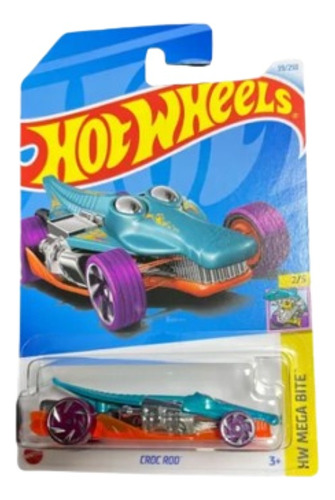 Hot Wheels Croc Rod 39/250 Hw Mega Bite Htc02 Lacrado