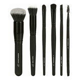 E.l.f. Kit Facial Impecable, Colección De Brochas De 6