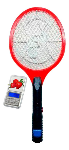 Raquete Elétrica Bivolt Mata Mosquito Recarregável