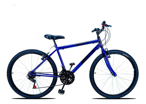 Bicicleta Masculina Aro 26 Forss Spike 18v Azul Mcz18