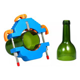 Cortador De Botellas De Vidrio For Vino Y Cerveza - Azul 1u