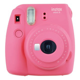 Câmera Instantânea Fujifilm Instax Mini 9 Flamingo Pink