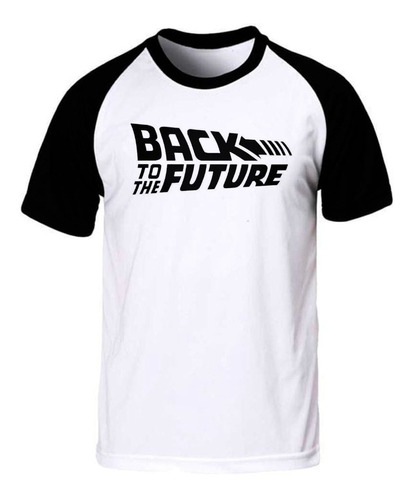 Remera Back To The Future Logo Spun Adulto/niño Unisex