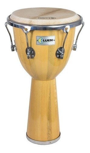 Djembe Luen Verniz M 12 ½ Cromado Pele Animal - 46002